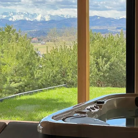 Villa Domek Basen Sauna Jacuzzi Widok Na Tatry Gostwica